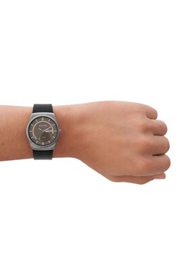 Skagen Zegarek Melbye Gent SKW6907 Czarny. Kolor: czarny