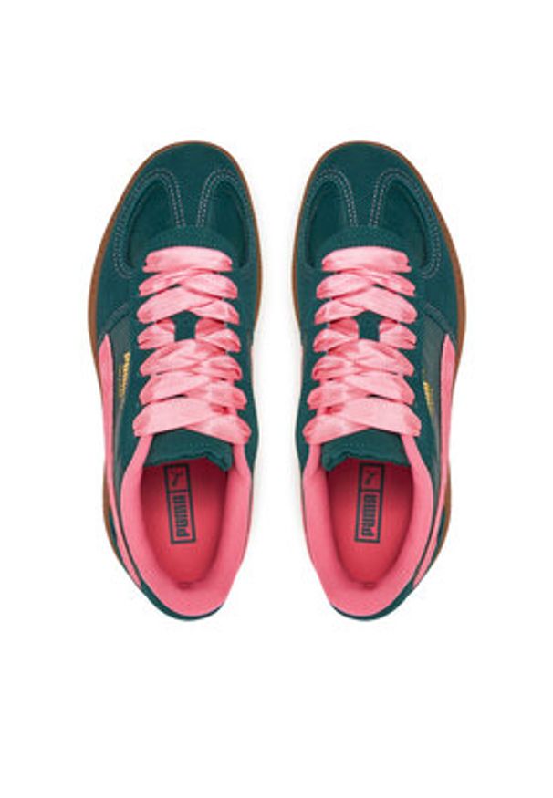 Puma Sneakersy Palermo Moda CF Wns 401306 01 Zielony. Kolor: zielony. Materiał: zamsz, skóra