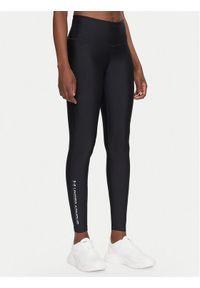 Under Armour Legginsy Tech™ Branded 6001621 Czarny Slim Fit. Kolor: czarny. Materiał: syntetyk