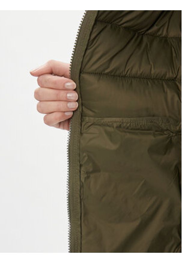 only - ONLY Bezrękawnik Melody 15258350 Khaki Regular Fit. Kolor: brązowy. Materiał: syntetyk. Długość rękawa: bez rękawów