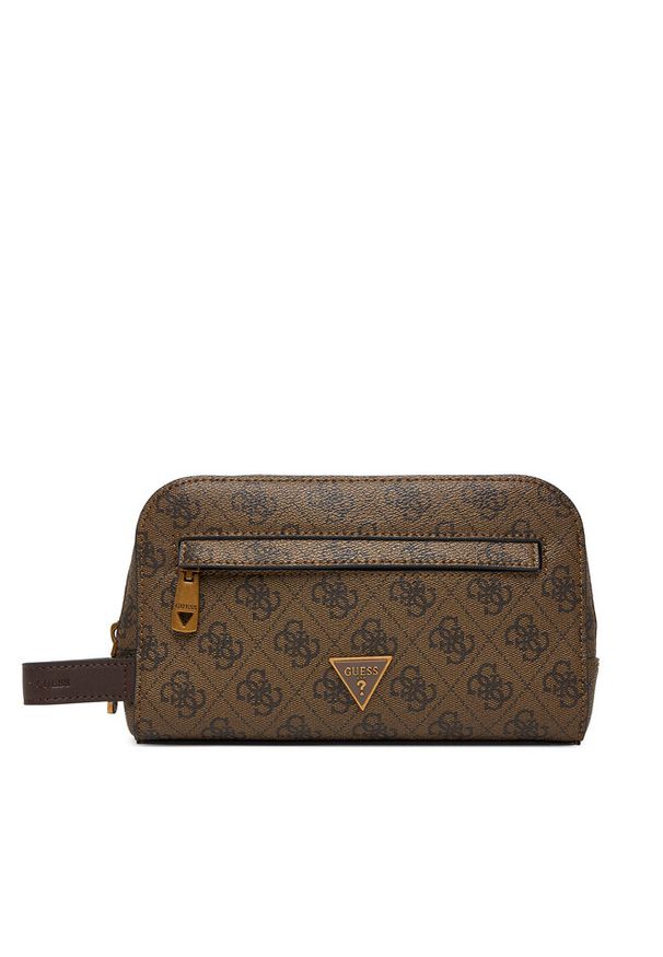 Kosmetyczka Guess. Kolor: brązowy