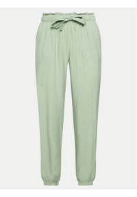 Deha Spodnie dresowe A00636 Zielony Regular Fit. Kolor: zielony. Materiał: wiskoza #1