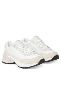 Calvin Klein Jeans Sneakersy Hike Runner Mg Nylon Perl YW0YW01963 Biały. Kolor: biały. Materiał: skóra #4