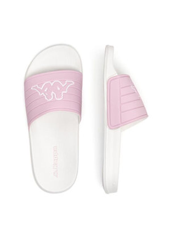 Kappa Klapki SS24-W2 Różowy. Kolor: różowy. Materiał: syntetyk