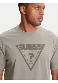 Guess T-Shirt Z4BI02 I3Z14 Zielony Regular Fit. Kolor: zielony. Materiał: bawełna #3