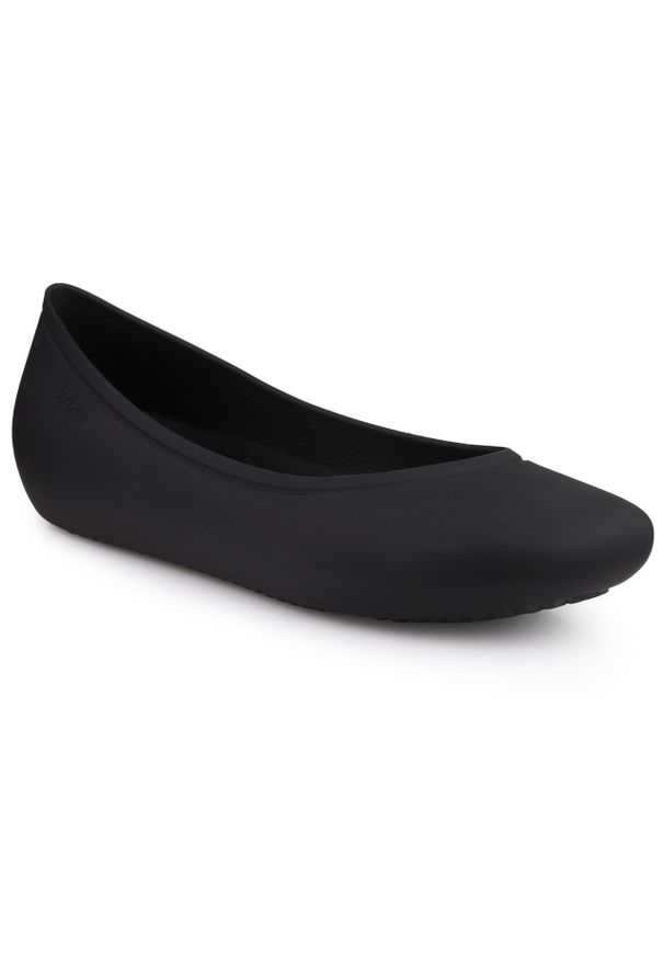 Baleriny wsuwane Crocs BROOKLYN FLAT. Kolor: czarny