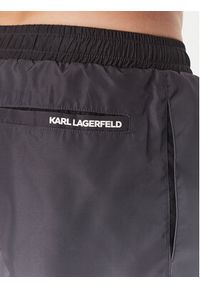 Karl Lagerfeld - KARL LAGERFELD Szorty kąpielowe A1M46057 Czarny Regular Fit. Kolor: czarny. Materiał: syntetyk #3