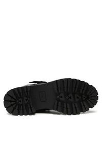 DeeZee Trapery WS5577-09 Czarny. Kolor: czarny. Materiał: skóra
