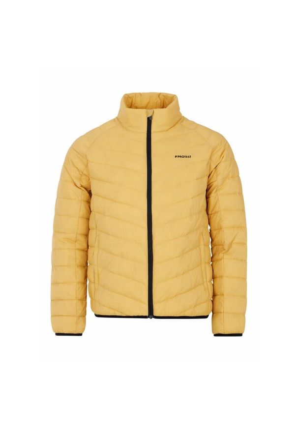 Kurtka puchowa Protest Prtshaffer. Kolor: żółty. Materiał: puch. Sezon: zima. Sport: turystyka piesza