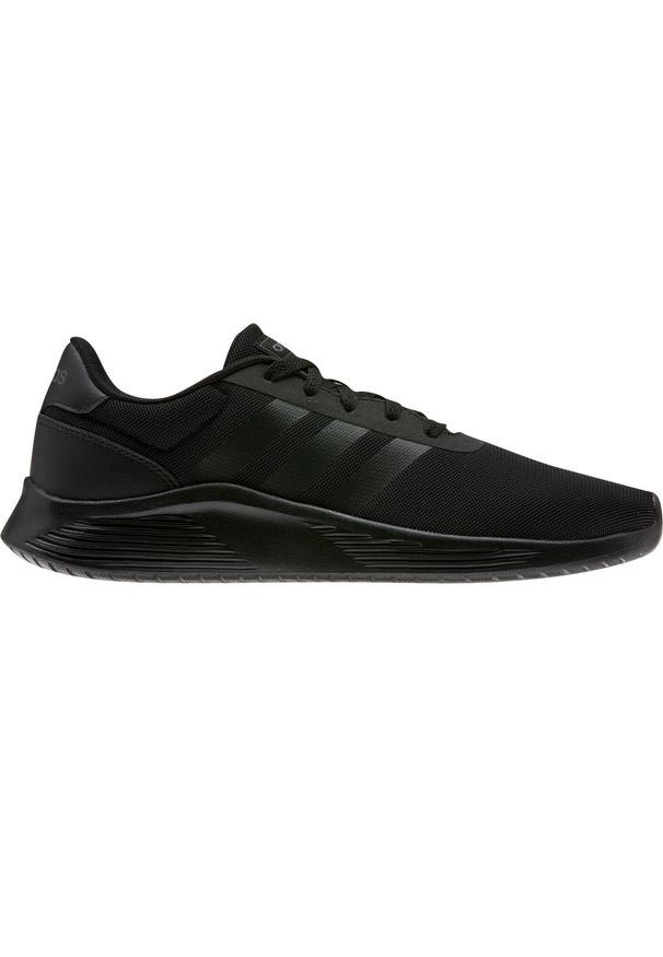 Buty do chodzenia męskie Adidas Lite Racer. Okazja: na co dzień. Zapięcie: pasek. Materiał: mesh, materiał. Szerokość cholewki: normalna. Wzór: paski. Model: Adidas Racer. Sport: turystyka piesza
