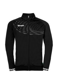 KEMPA - Kurtka z dresu Kempa Wave 26 Poly. Kolor: czarny, biały, szary, wielokolorowy. Materiał: dresówka. Sport: piłka ręczna