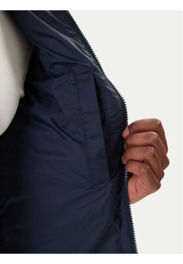 Tommy Jeans Kurtka puchowa DM0DM20658 Granatowy Regular Fit. Kolor: niebieski. Materiał: syntetyk