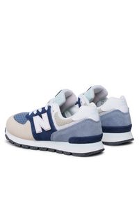 New Balance Sneakersy GC574DN2 Niebieski. Kolor: niebieski. Materiał: zamsz, skóra. Model: New Balance 574 #4