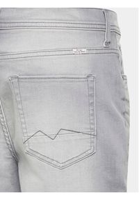 Blend Szorty jeansowe 20713326 Szary Slim Fit. Kolor: szary. Materiał: bawełna