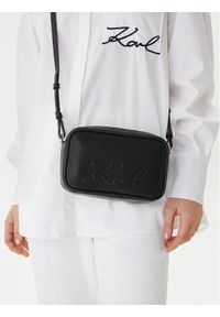 Karl Lagerfeld - KARL LAGERFELD Torebka B1W30069 Czarny. Kolor: czarny. Materiał: skórzane #1