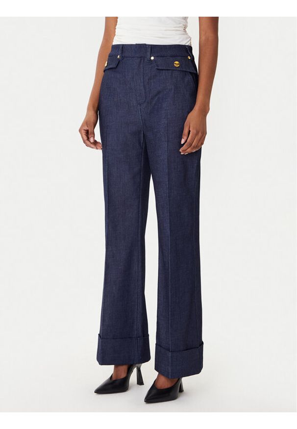 Marciano Guess Jeansy 5YPA05 7457A Granatowy Bootcut Fit. Kolor: niebieski