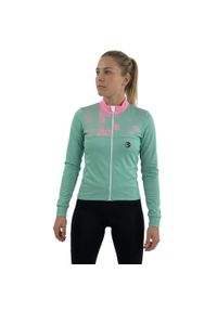 C-LAB - Damska koszulka kolarska z długim rękawem ORDINO. Kolor: różowy. Długość rękawa: długi rękaw. Długość: długie. Sezon: zima. Sport: kolarstwo #1