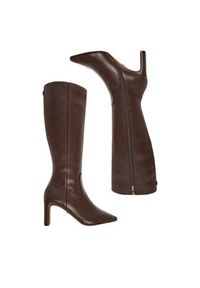 Nine West Kozaki CEO-SAWSAN-01 Brązowy. Kolor: brązowy. Materiał: syntetyk, materiał