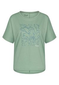 Triumph Koszulka piżamowa Mix & Match 10218281 Zielony Relaxed Fit. Kolor: zielony. Materiał: bawełna #4