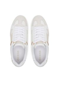 Guess Sneakersy FLJRO4 ELE12 Biały. Kolor: biały. Materiał: skóra