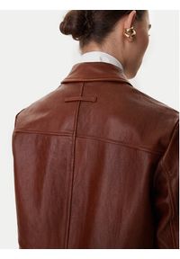 MAX&Co. Płaszcz przejściowy Doppia 2616471021200 Brązowy Regular Fit. Kolor: brązowy. Materiał: skóra #3