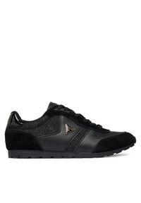 Guess Sneakersy FLTTYR SUE12 Czarny. Kolor: czarny. Materiał: materiał #1