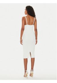 Guess Sukienka letnia W4YK52 Z30Y2 Beżowy Bodycon Fit. Kolor: beżowy. Materiał: syntetyk. Sezon: lato. Typ sukienki: bodycon #4
