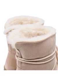 Jenny Fairy Śniegowce WS5806-04 Beżowy. Kolor: beżowy. Materiał: materiał #9