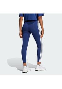 Adidas - adidas Legginsy Essentials 3-Stripes JE0067 Granatowy Slim Fit. Kolor: niebieski. Materiał: bawełna #3