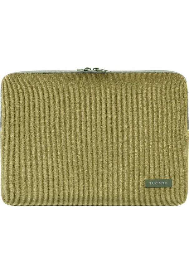 TUCANO - Tucano Velluto MacBook Pro 14'' zielony. Kolor: zielony. Materiał: sztruks, neopren