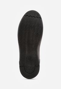 Renee - Czarne Casualowe Sneakersy na Platformie ze Sznurowaniem Tialorae. Okazja: na co dzień. Zapięcie: sznurówki. Kolor: czarny. Materiał: jeans. Obcas: na platformie #7