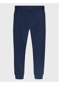 Lacoste Spodnie dresowe XJ9728 Granatowy Regular Fit. Kolor: niebieski. Materiał: syntetyk #6