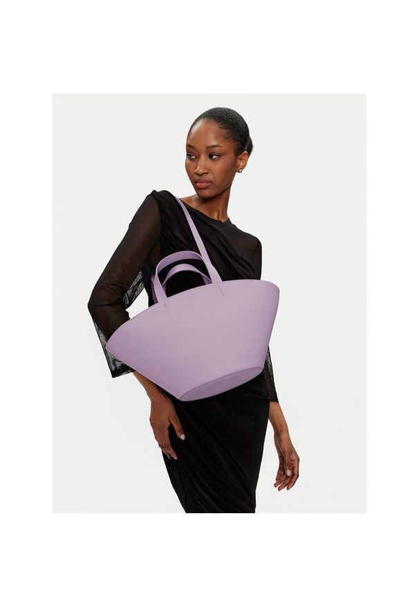 Torebka Patrizia Pepe. Kolor: fioletowy