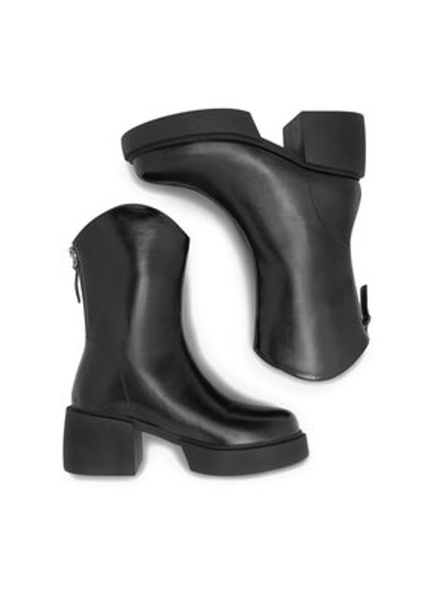 Jenny Fairy Botki Rosa CKSJ299-K783 Czarny. Kolor: czarny. Materiał: syntetyk