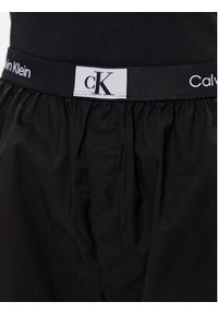 Calvin Klein Underwear Piżama 000QS6937E Czarny Regular Fit. Kolor: czarny. Materiał: bawełna