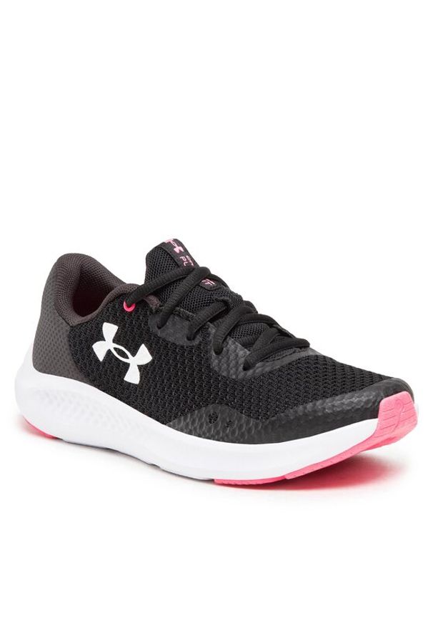 Under Armour Buty Ua Charged Pursuit 3 3025011-001 Czarny. Kolor: czarny. Materiał: materiał