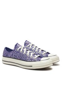 Converse Trampki Chuck 70 Glitter A11134C Granatowy. Kolor: niebieski. Materiał: syntetyk, materiał #5