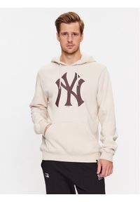 47 Brand Bluza New York Yankees BB017PEMIBR600207BN Écru Regular Fit. Materiał: bawełna