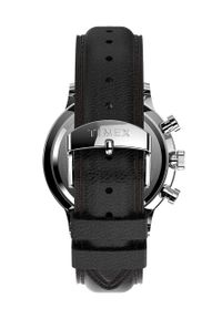 Timex zegarek TW2U88100 Waterbury Classic męski kolor czarny. Kolor: czarny. Materiał: skóra, materiał