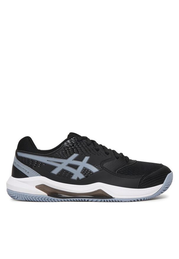 Asics Buty do tenisa Gel-Dedicate 8 Clay 1041A448 Czarny. Kolor: czarny. Materiał: skóra. Sport: tenis