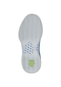 Buty do tenisa damskie K-Swiss Express Light 3. Kolor: biały, wielokolorowy, niebieski. Materiał: materiał, syntetyk. Szerokość cholewki: normalna. Sport: tenis