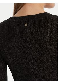 Guess Sukienka dzianinowa W6RK02 Z3700 Czarny Regular Fit. Kolor: czarny. Materiał: wiskoza #4