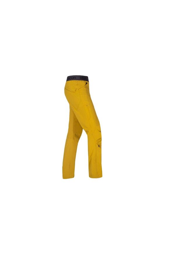 OCUN - Spodnie wspinaczkowe męskie Ocun Mania Pants. Kolor: żółty, wielokolorowy, brązowy