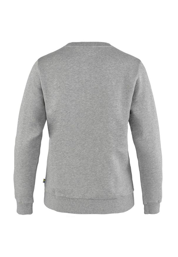 Fjällräven - Bluza damska Fjallraven Logo Sweater. Kolor: szary