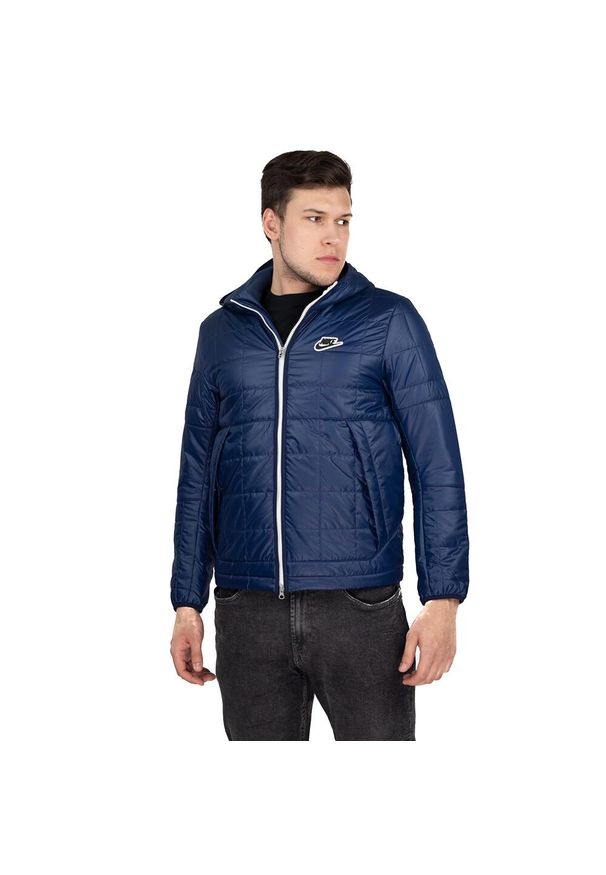 Kurtka Sportowa Męska Nike. Kolor: niebieski. Sport: fitness