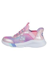 skechers - Buty do chodzenia dla dzieci Skechers Dreamy Lites. Zapięcie: sznurówki. Kolor: różowy, wielokolorowy. Materiał: guma, syntetyk, tkanina, materiał. Szerokość cholewki: normalna. Sport: turystyka piesza