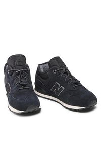 New Balance Sneakersy GV574HGX Czarny. Kolor: czarny. Materiał: zamsz, skóra #3