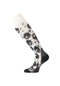 LASTING - Skarpety narciarskie damskie Lasting SDD 098 Merino. Kolor: wielokolorowy, szary, biały. Materiał: wełna. Sport: narciarstwo #1