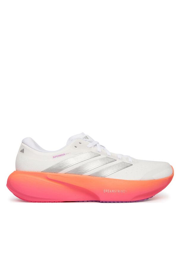 Adidas - adidas Buty do biegania Supernova Rise 3 JR7375 Biały. Kolor: biały. Materiał: materiał