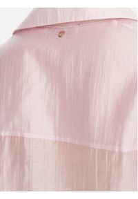 Rinascimento Koszula CFC0123656003 Różowy Relaxed Fit. Kolor: różowy. Materiał: syntetyk
